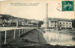 Trévoux * Vue Générale Et La Station électrique De Chamalan * Usine Cheminée - Trévoux