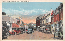 Etats-Unis - Long Island - GLEN COVE - Glenn Street, Looking East - Automobiles - Long Island