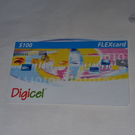 Aruba-(?)-Digicel-flex Card-(31)-(20-156-0168-2404)-($100)-(29/10/03)-(1174753317)-used Card+1card Prepiad Free - Aruba