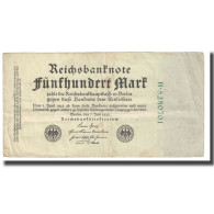 Billet, Allemagne, 500 Mark, 1922, 1922-07-07, KM:74a, TTB - 500 Mark