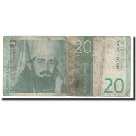 Billet, Yougoslavie, 20 Dinara, 2000, KM:154a, B+ - 10 Mark