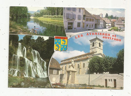 JC , G, Cp , 38 , LES AVENIERES Et Sesenvirons Saint Didier D'AOSTE Et Cascade De Glandieu , Voyagée , Multi Vues - Les Avenières