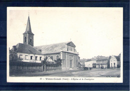 59. Vieux Condé. L'église Et Le Presbytère - Vieux Conde