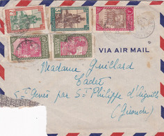 Enveloppe Via Air Mail à St Genès - Otros & Sin Clasificación