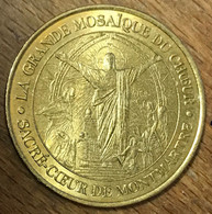 75018 PARIS BASILIQUE SACRÉ-COEUR LA MOSAÏQUE MDP 2001 MÉDAILLE MONNAIE DE PARIS JETON TOURISTIQUE MEDALS COINS TOKENS - 2001