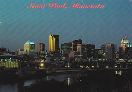 USA - Minnesota - Saint Paul - General View At Night - St Paul