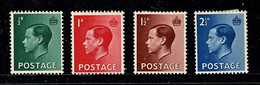 Great Britain 1936 King Edward VIII Set Of 4 MH - Neufs