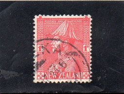 B - 1924 Nuova Zelanda - King George V In Alta Uniforme - Oblitérés