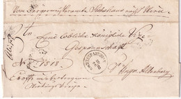 AUTRICHE   LETTRE - ...-1850 Vorphilatelie