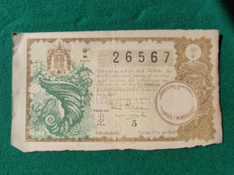 Spagna Lotteria Nazionale 1942 - A Identifier