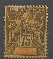 MADAGASCAR ST MARIE N°  12 NEUF* CHARNIERE  / MH - Other & Unclassified