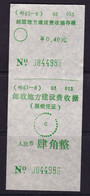 CHINA CHINE  SICHUAN  ADDED CHARGE LABEL (ACL) 0.40 YUAN - Other & Unclassified