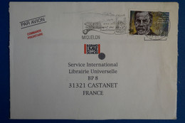 N3 ST PIERRE MIQUELON BELLE LETTRE 1995  POUR CASTANET FRANCE+ AFFRANCHISSEMENT PLAISANT - Lettres & Documents