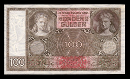 Holanda Netherlands 100 Gulden 05.01.1944 Pick 51c SC- AUNC - 100 Florín Holandés (gulden)