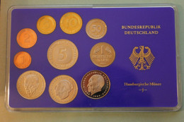 Deutschland, Kursmünzensatz Spiegelglanz (PP), 1984, J - Mint Sets & Proof Sets