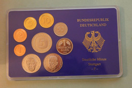 Deutschland, Kursmünzensatz Spiegelglanz (PP), 1988, J - Mint Sets & Proof Sets