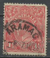 Australie - Australia 1923-24 Y&T N°37 - Michel N°68 (o) - 1,5p George V - K14 - Oblitérés