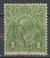 Australie - Australia 1931-36 Y&T N°79 - Michel N°98 (o) - 1p George VI - K13,5*12,5 - Oblitérés