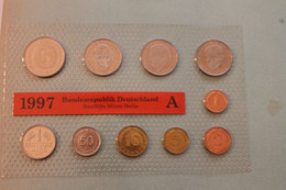 Deutschland, Kursmünzensatz Stempelglanz (stg), 1997 A - Mint Sets & Proof Sets