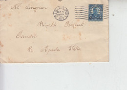 STATI UNITI 1927 -  -  Lettera Per Italia -.- - Otros & Sin Clasificación