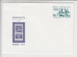 Tsjechië Michel-Ganzsachenkatalog Omslag U3 Olympische Spelen Atlanta - Enveloppes