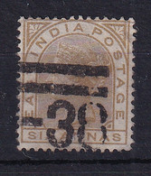India: 1876   QV    SG80    6a   Olive-bistre       Used - 1858-79 Kolonie Van De Kroon