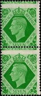 GREAT BRITAIN GVI 7p ERROR:perf.shift GB - Variétés, Erreurs & Curiosités