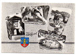 BELFORT -- 1961  --Multivues ...blason...........à Saisir - Belfort - Ville