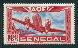 TIMBRE** De 1942 Gommé De La Poste Aérienne Du SENEGAL "100 F. - AVION " - Poste Aérienne