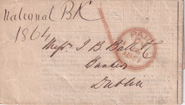 GRANDE BRETAGNE 1851 LETTRE POUR DUBLIN - ...-1840 Precursores