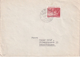 LIECHTENSTEIN 1941 LETTRE DE VADUZ - Other & Unclassified