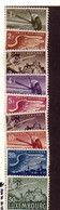 LUXEMBOURG 1946 AVIONS  YVERT N°A7/15 NEUF MLH* - Unused Stamps