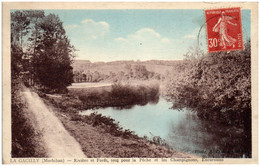 56 LA GACILLY - Rivière Et Forret Tout Pour La Peche Et Les Champignons - La Gacilly