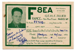 Carte De RADIO AMATEUR France. - Other & Unclassified