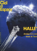 CIEL ET ESPACE - HORS SERIE - HALLEY - NON PRECISE - 1985 - Agendas & Calendriers