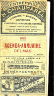 AGENDA-ANNUAIRE DELMAS - COLLECTIF - 1926 - Telephone Directories