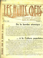 Les Hauts Crets N°5 - COLLECTIF - 1946 - Franche-Comté