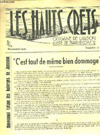 Les Hauts Crets N°3 - COLLECTIF - 1945 - Franche-Comté