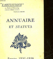 STATUTS ET LISTE GENERALE DE MM. LES MEMBRES DU CERCLE - COLLECTIF - 1938 - Telephone Directories