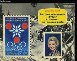 LES JEUX OLYMPIQUES D'HIVER A TRAVERS... LES TIMBRES-POSTE - JACQUELINE CAURAT - 1968 - Palour Games