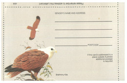 (LL 27) Australia - Lettercard 30cents (bird) Mint (not Writtten CTO In Melbourne) - Other & Unclassified