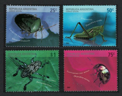 Argentina 2002 MiNr. 2768 - 2771  Argentinien Bugs Insects 4v MNH** 5,00 € - Nuovi