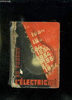 AGENDA DE L ELECTRICITE. - COLLECTIF. - 1933 - Terminkalender Leer