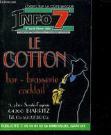 FASCICULE : LOISIRS SUR LA COTE BASQUE - INFO 7 - N°DU 23 FEVRIER 2002 - Le Cotton Bar-brasserie,... - COLLECTIF - 2002 - Agendas Vierges