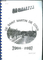 LA GAZETTE DE SAINT MARTIN DE COUX 2006-2007 - JANVIER 2007 - COLLECTIF - 2007 - Blanco Agenda