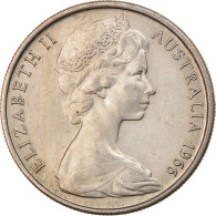 Monnaie, Australie, Elizabeth II, 10 Cents, 1966, Melbourne, TB+, Copper-nickel - Victoria