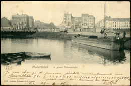 Molenbeek : La Place Sainctelette - Molenbeek-St-Jean - St-Jans-Molenbeek
