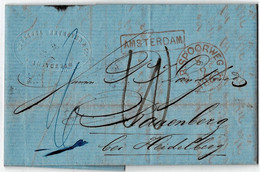 1863, " N.R. SPOORWEG  " - Amsterdam - ,  A4397 - Tren