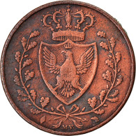 Monnaie, États Italiens, SARDINIA, Carlo Felice, 3 Centesimi, 1826, Torino - Piémont-Sardaigne-Savoie Italienne
