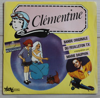 DISQUE VINYLE 45T - Feuilleton TV CLEMENTINE RECRE A2 MARIE DAUPHIN ANTENNE 2  1985 Polydor - Enfants